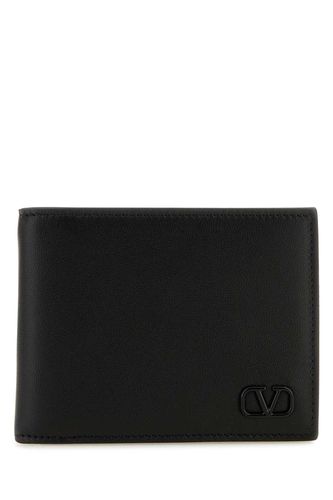 Leather Vlogo Wallet - Valentino Garavani - Modalova