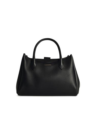 Lanvin Black Leather Bag - Lanvin - Modalova