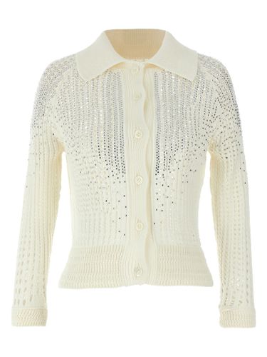 Rhinestone Cardigan - Ermanno Scervino - Modalova