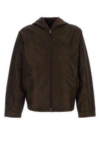 Prada Brown Silk Jacket - Prada - Modalova