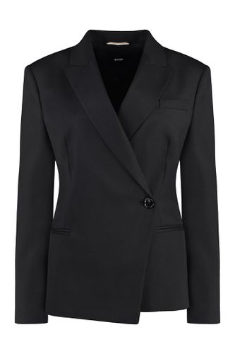 Double-breasted Wool Blazer - Hugo Boss - Modalova