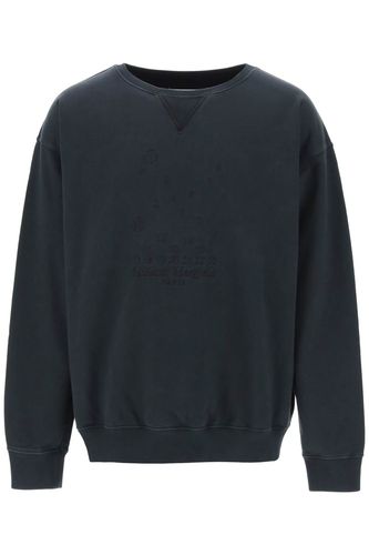 Rear 4 Stitches Logo Sweatshirt - Maison Margiela - Modalova