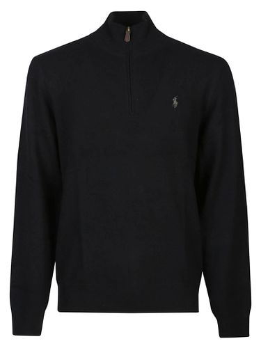 Long Sleeve Half Zip Sweater Polo - Ralph Lauren - Modalova