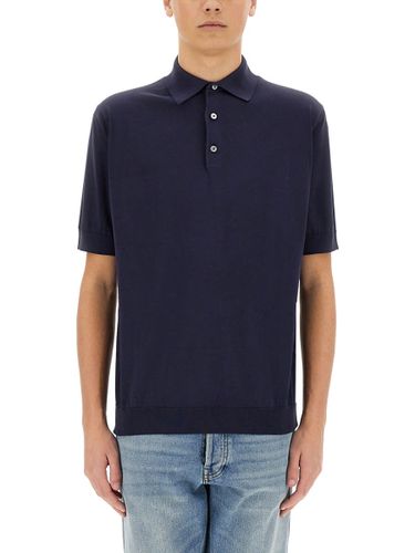Lardini Knitted Polo - Lardini - Modalova