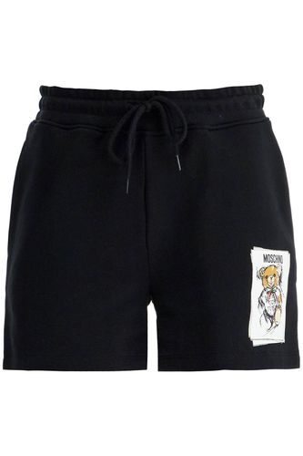 Moschino Teddy Bear Sports Shorts - Moschino - Modalova