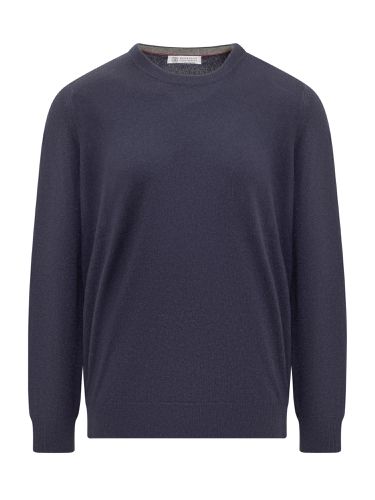 Cashmere Crewneck Sweater - Brunello Cucinelli - Modalova