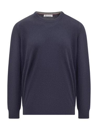 Cashmere Crewneck Sweater - Brunello Cucinelli - Modalova