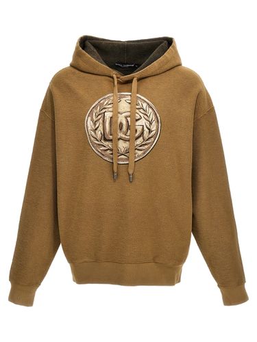 Dolce & Gabbana Logo Print Hoodie - Dolce & Gabbana - Modalova