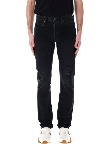 Rid And Repaired Denim Pants - Tom Ford - Modalova