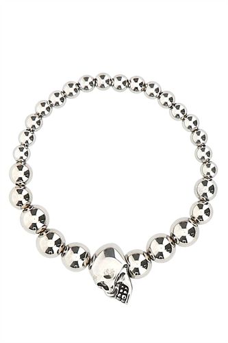 Silver Metal Bracelet - Alexander McQueen - Modalova