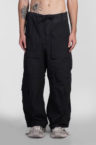 Balenciaga Pants In Black Cotton - Balenciaga - Modalova