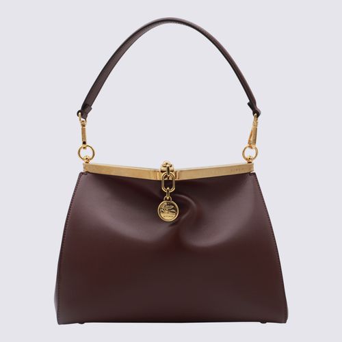 Leather Medium Vela Top Handle Bag - Etro - Modalova