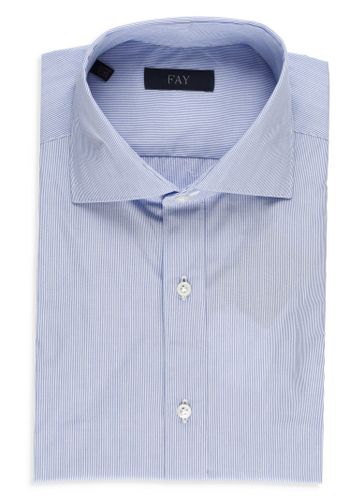 Fay Cotton Striped Shirt - Fay - Modalova