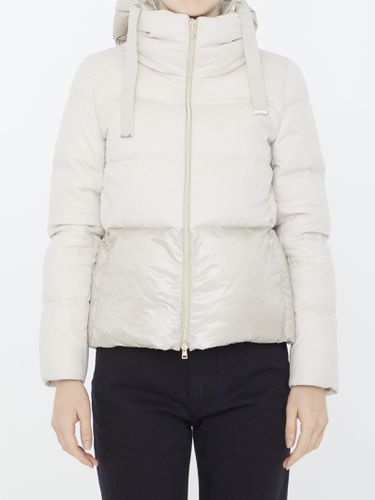 Herno Silk And Cashmere Down Jacket - Herno - Modalova