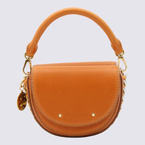 Orange Faux Leather Frayme Shoulder Bag - Stella McCartney - Modalova