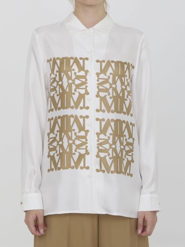 Max Mara legno Cream Silk Shirt - Max Mara - Modalova