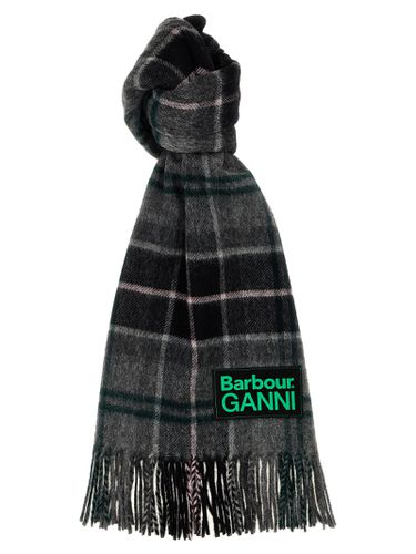 Barbour X Ganni Tartan Scarf - Barbour - Modalova