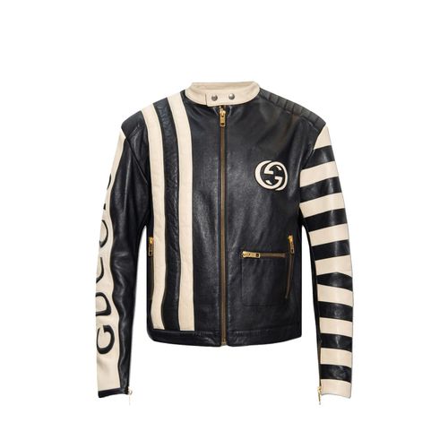 Gucci Leather Biker Lacket - Gucci - Modalova