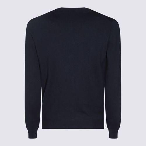 Cruciani Blue Wool Knitwear - Cruciani - Modalova