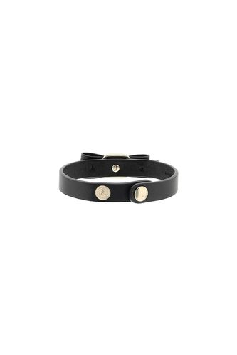 Ferragamo Vara Bow Leather Bracelet - Ferragamo - Modalova