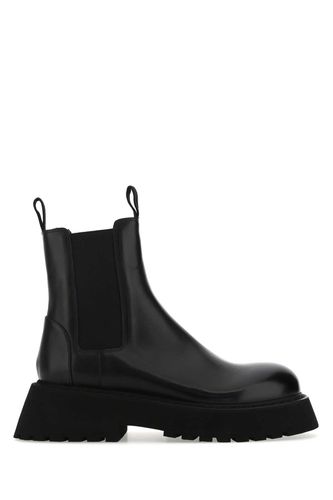 Marsell Black Leather Ankle Boots - Marsell - Modalova