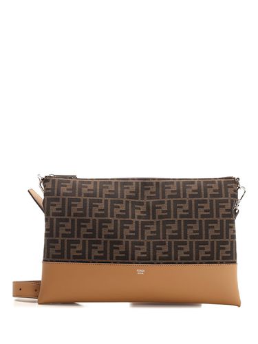 Fendi Ff Crossbody Messenger Bag - Fendi - Modalova