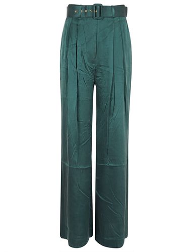 Zimmermann Wide Leg Satin Trousers - Zimmermann - Modalova