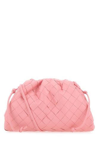 Pink Nappa Leather Mini Pouch Crossbody Bag - Bottega Veneta - Modalova