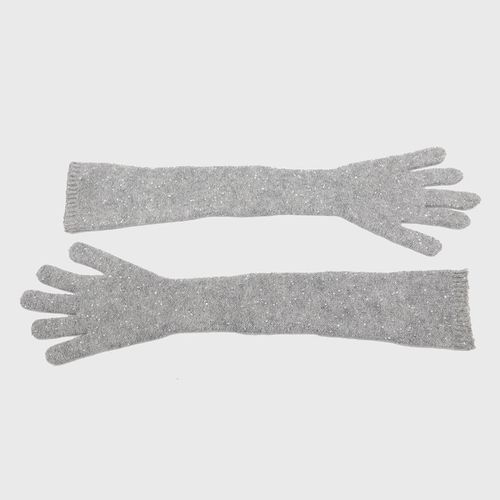 Fabiana Filippi Grey Gloves - Fabiana Filippi - Modalova