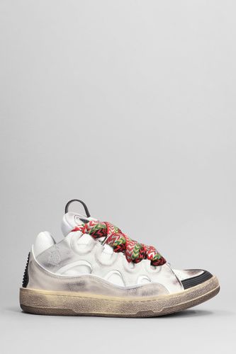 Curb Sneakers In Leather - Lanvin - Modalova