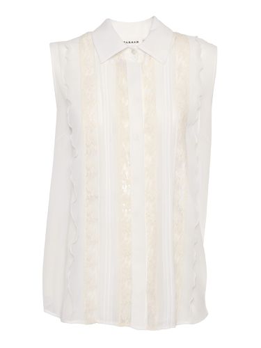 Parosh Sleeveless Shirt With Lace - Parosh - Modalova