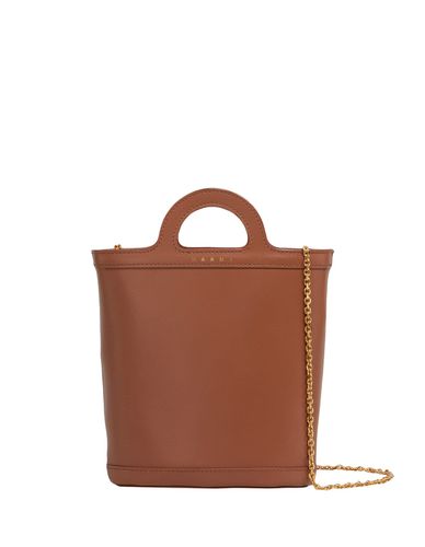 Tropicalia Nano Bucket Bag In Leather - Marni - Modalova