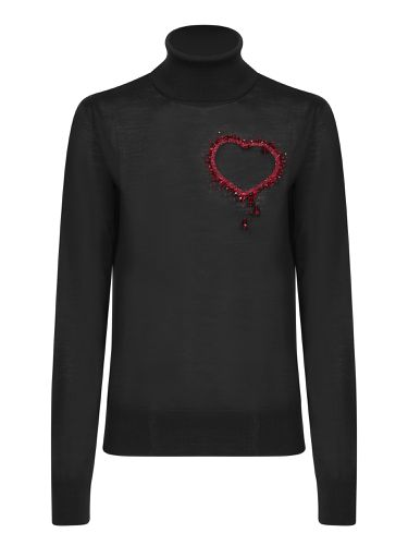 Wool Turtleneck Sweater - Dsquared2 - Modalova