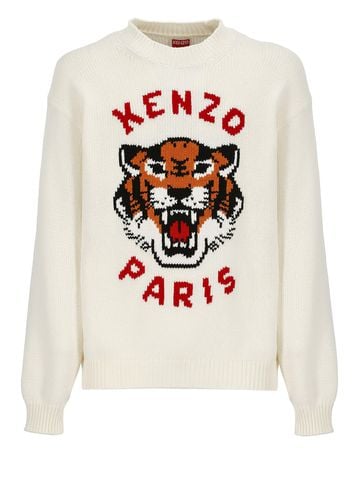 Kenzo lucky Tiger Sweater - Kenzo - Modalova