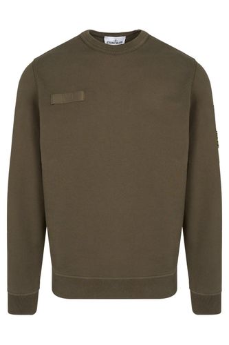 Compass Patch Crewneck Sweatshirt - Stone Island - Modalova