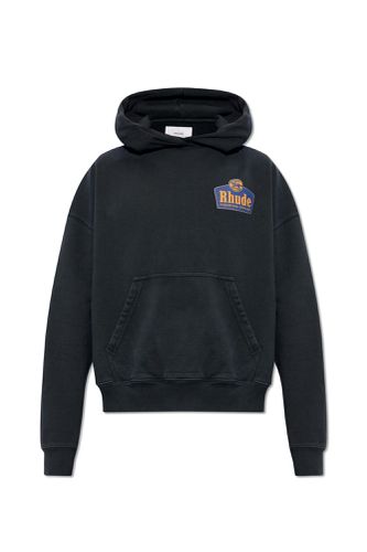 Rhude Hoodie With Logo - Rhude - Modalova