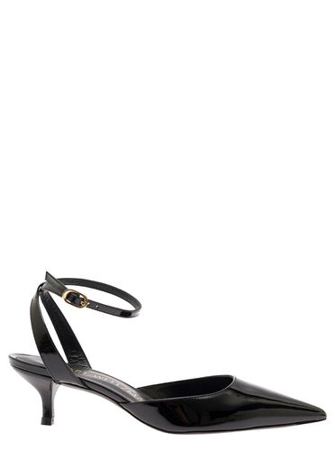 Barelythere Pumps With Ankle Strap In Patent Leather Woman - Stuart Weitzman - Modalova