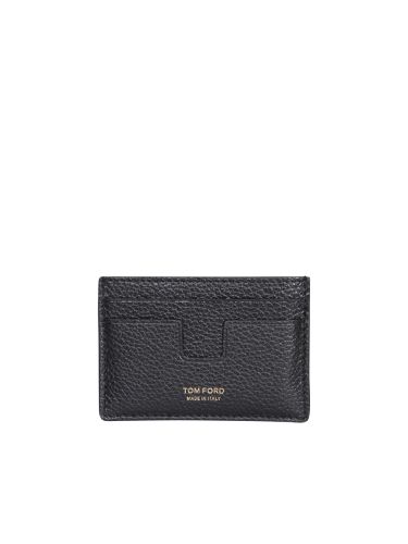 Tom Ford T Line Black Cardholder - Tom Ford - Modalova