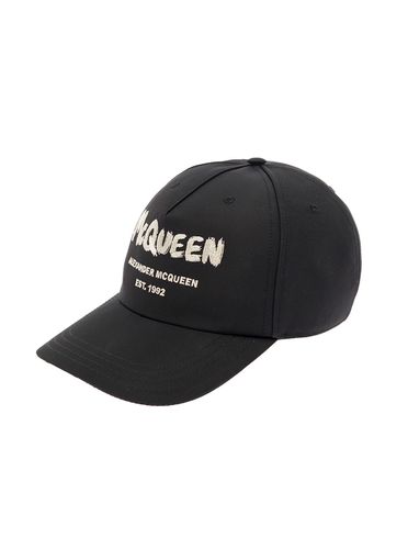 Logo-printed Hat Man - Alexander McQueen - Modalova