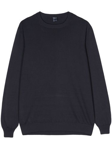 Navy Cotton Argentina Jumper - Fedeli - Modalova