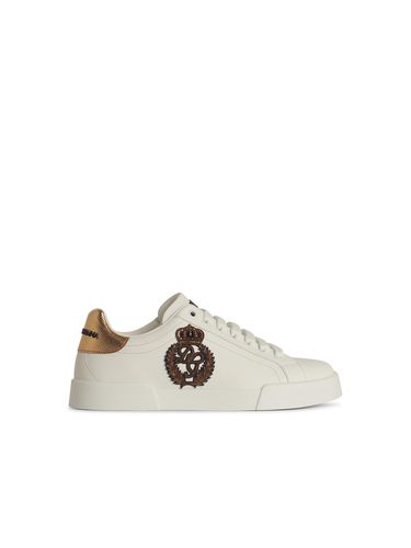 Portofino Leather Sneakers - Dolce & Gabbana - Modalova