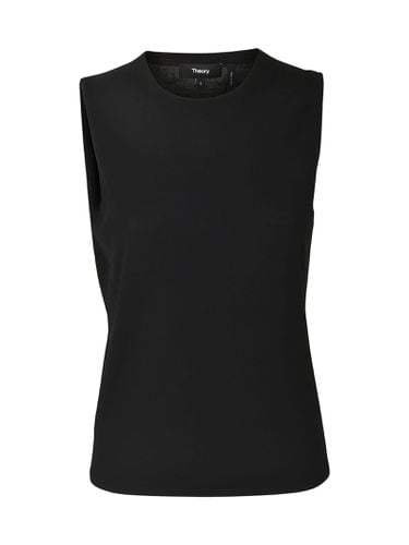 Theory Round Neck Plain Gilet - Theory - Modalova