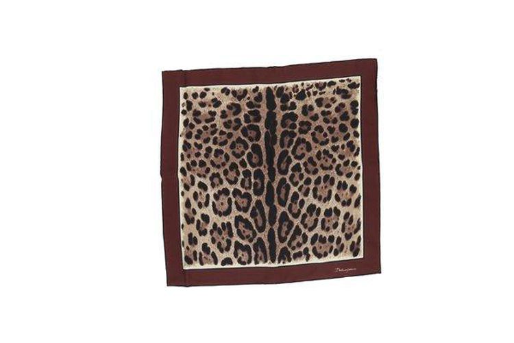 Leopard Printed Scarf - Dolce & Gabbana - Modalova