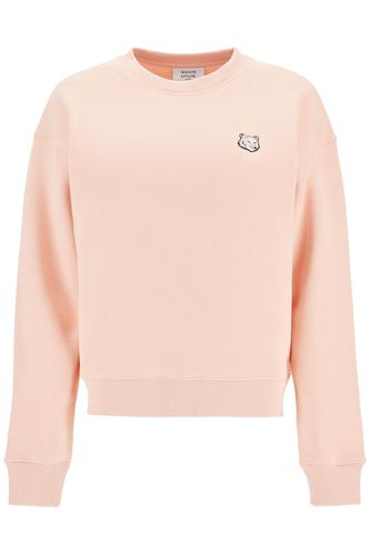 Bold Fox Head Crewneck Sweat - Maison Kitsuné - Modalova