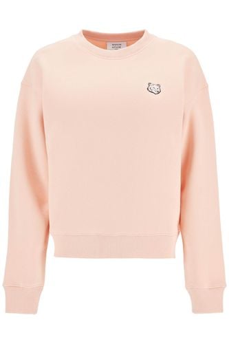 Bold Fox Head Crewneck Sweat - Maison Kitsuné - Modalova