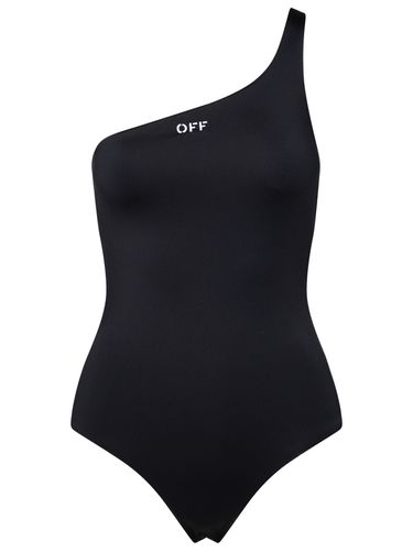 Off-White Black Polyamide Swimsuit - Off-White - Modalova