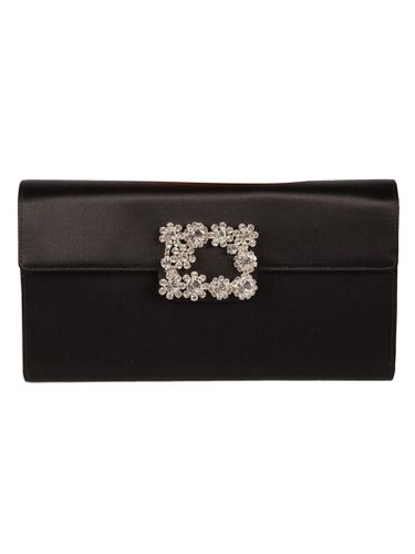 Floral Embellished Clutch - Roger Vivier - Modalova