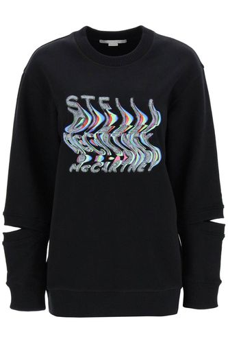Logo Detailed Oversized Sweatshirt - Stella McCartney - Modalova