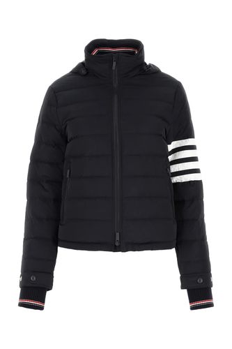 Blue Polyester Down Jacket - Thom Browne - Modalova