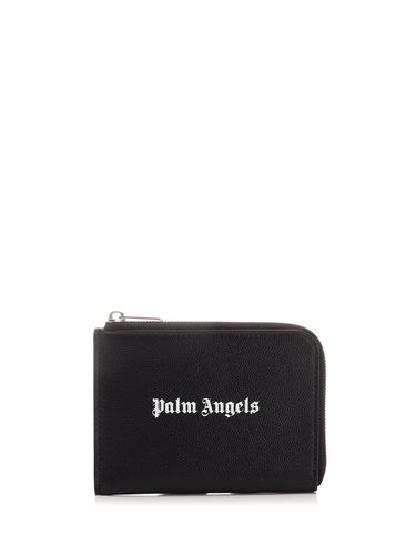 Palm Angels Zipped Card Holder - Palm Angels - Modalova